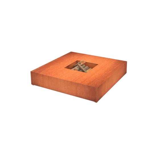 FORNO Vuurtafel vierkant 120cm
