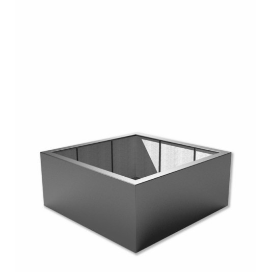 Polyester plantenbak 140x140x60cm