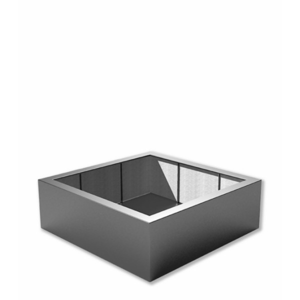 Polyester plantenbak 120x120x40cm