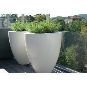 Polyester plantenbak Canna Ø50x90cm