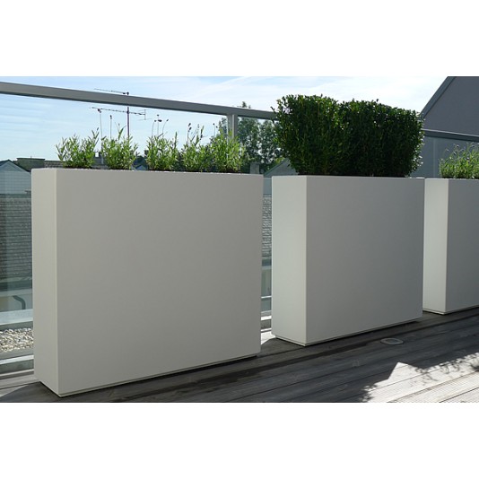 Polyester plantenbak 150x25x80cm
