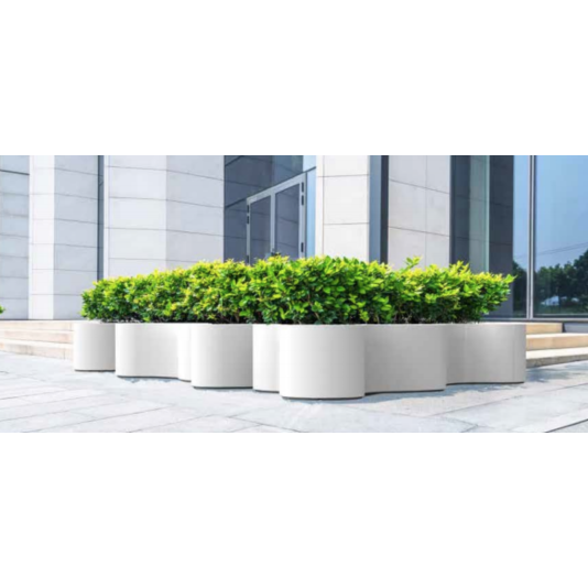 Polyester plantenbak Organ 161x133,5x60cm