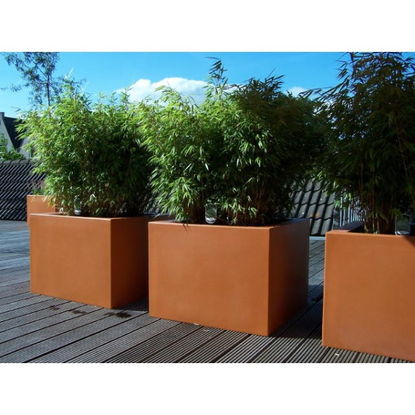 Polyester plantenbak 120x120x80cm