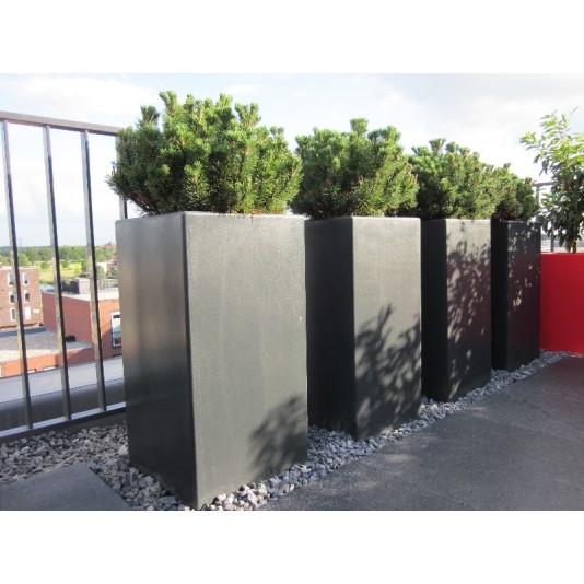 Polyester plantenbak 40x40x100cm