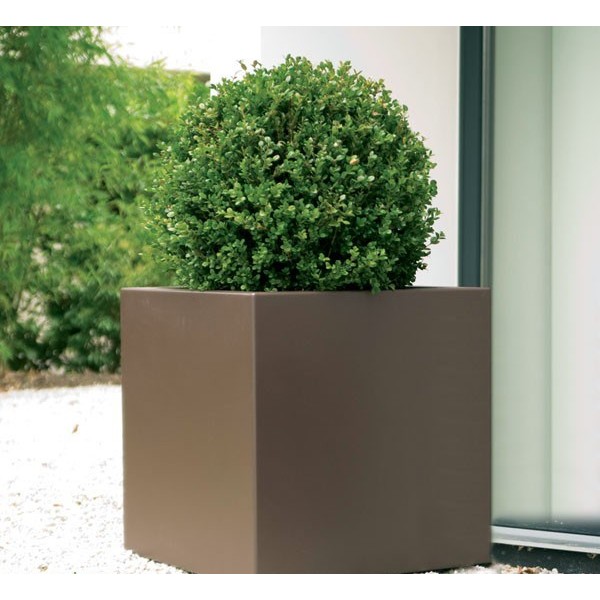 Polyester plantenbak 80x80x80cm