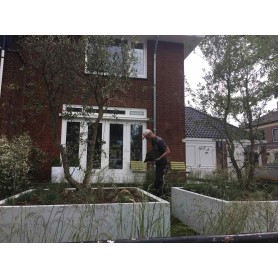 Polyester plantenbak 120x120x40cm