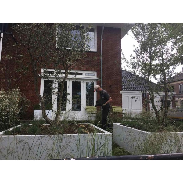 Polyester plantenbak 120x120x40cm