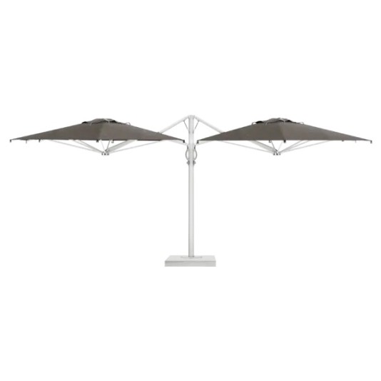 Scolaro Dual "T" zweefparasol 300x600cm