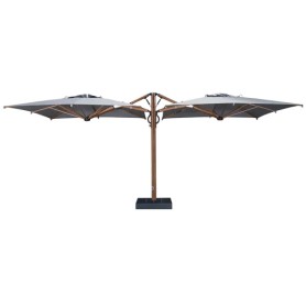 Scolaro Dual "T" zweefparasol 350x700cm Scolaro Dual "T" zweefparasol 350x700cm