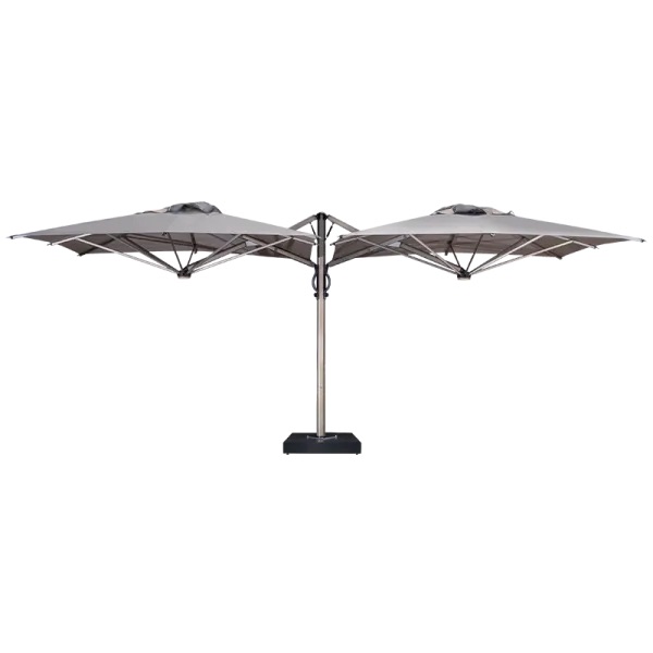 Scolaro Dual "V" zweefparasol 300x600cm