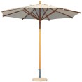 Scolaro Palladio Standard parasol rond Ø300cm - hardhout