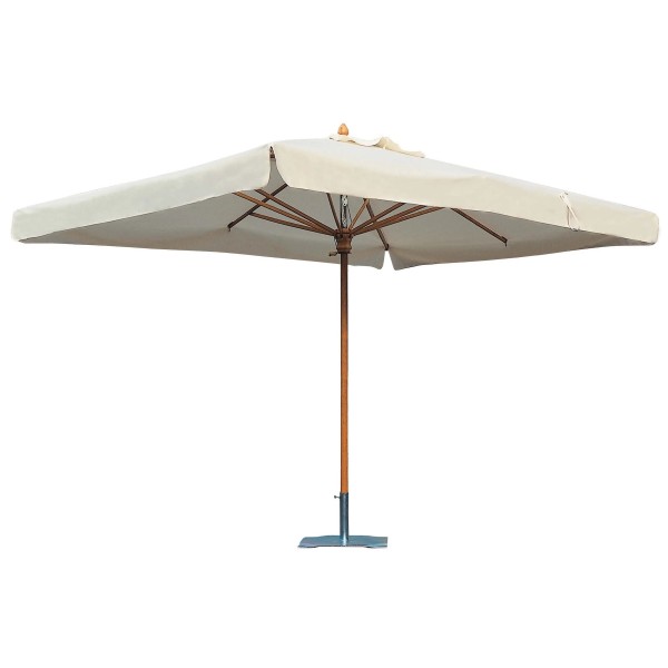 Scolaro Palladio Standard parasol rechthoekig 300x400cm - hardhout