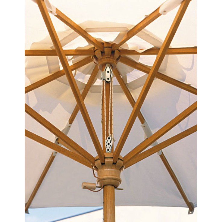 Scolaro Palladio Standard parasol 400x400cm - hardhout Scolaro Palladio Standard parasol 400x400cm - hardhout