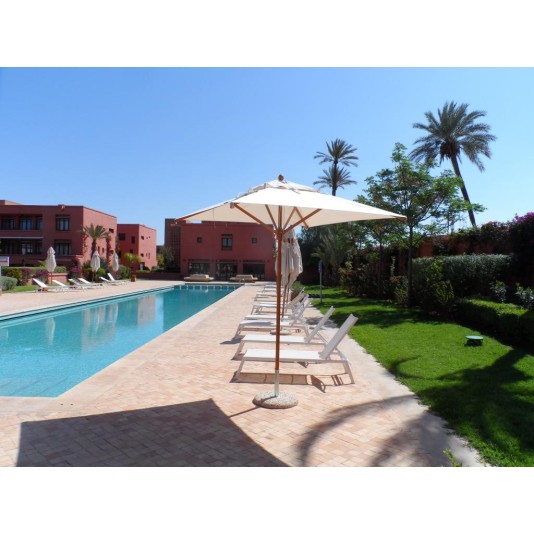 Scolaro Palladio Standard parasol 200x200cm - hardhout