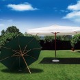 Scolaro Palladio Telescopic parasol rond Ø500cm - hardhout