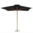 Scolaro Palladio Telescopic parasol 400x400cm - hardhout