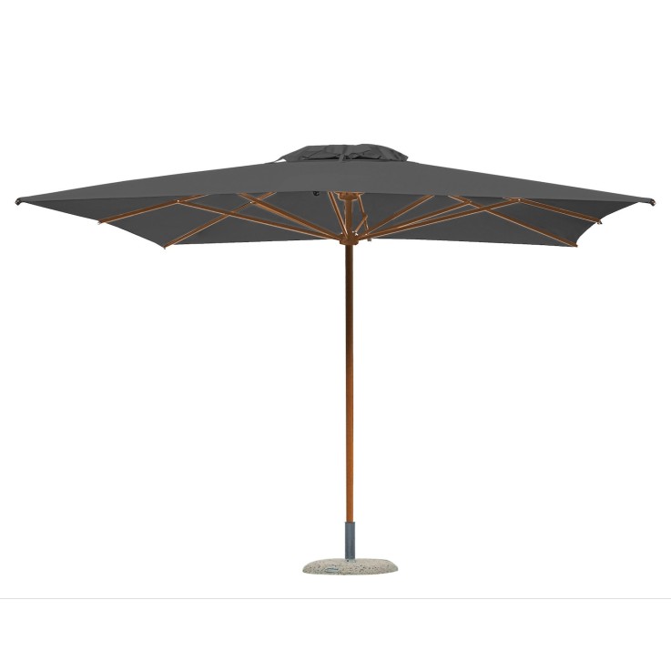 Scolaro Palladio Telescopic parasol rechthoekig 300x400cm - hardhout