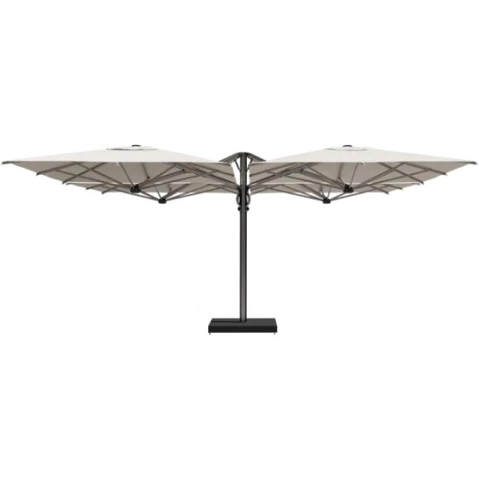 Scolaro Quattro zweefparasol 600x600cm