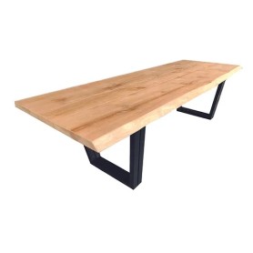 Swan Caspia boomstamtafel 300x100cm - teak of aluminium frame