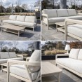 Swan Dune aluminium loungeset