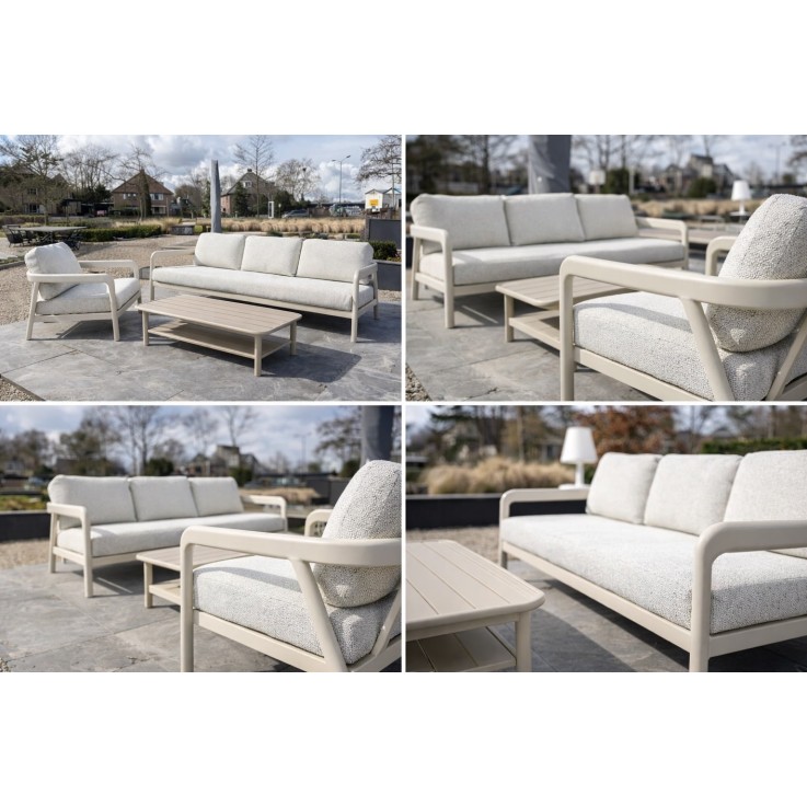 Swan Dune aluminium loungeset