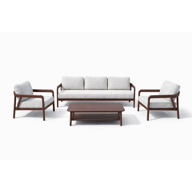 Swan Dune aluminium loungeset