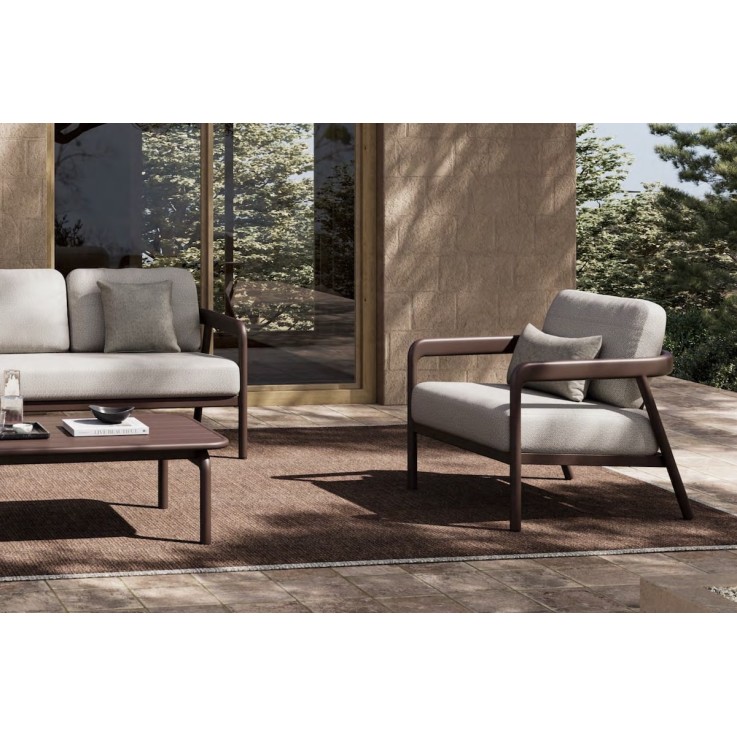 Swan Dune aluminium loungeset