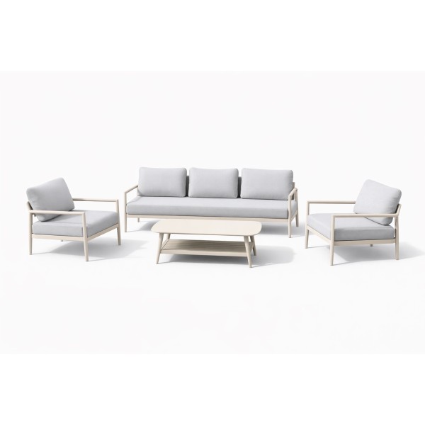 Swan Terra aluminium loungeset