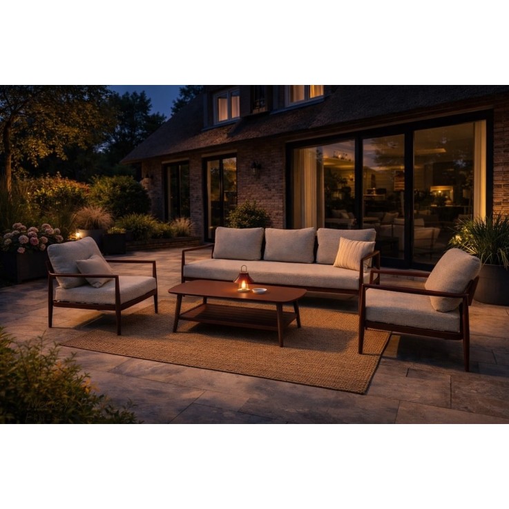 Swan Terra aluminium loungeset