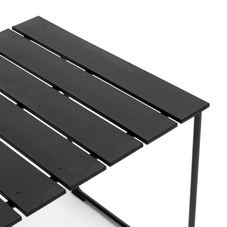Mater ocean set - zwart - 2 stoelen en een tafel Mater ocean set - zwart - 2 stoelen en een tafel