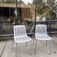 Magis Plato Tuinstoel zonder armleuning - grijs - per 2 stuks