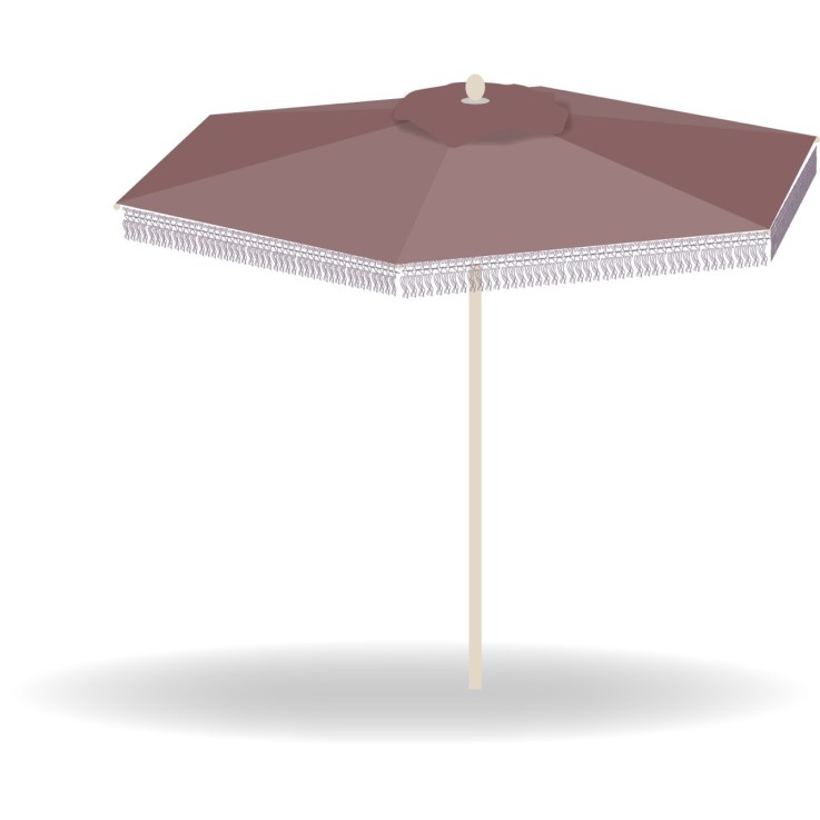 Umbrosa Nata UX Zen Terra rond Ø2,8m