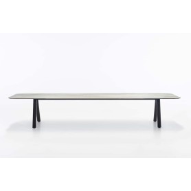Vincent Sheppard Kodo tuintafel met keramisch tafelblad 280x106cm