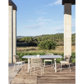 Vincent Sheppard Kodo tuintafel met keramisch tafelblad 280x106cm